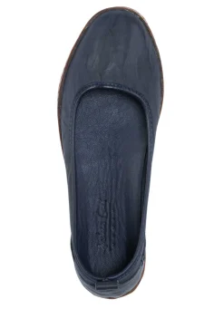 Andrea Conti, klassische Damen-Slipper, mit herausnehmbarem Fußbett