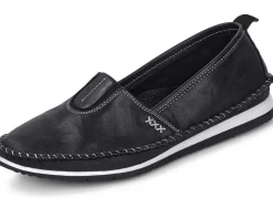Andrea Conti, leichte Damen-Slipper, mit Gummizug