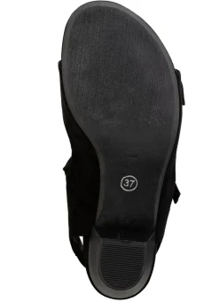 Andrea Conti, modische Damen-Sandaletten, Weite G, mit Klettverschluss