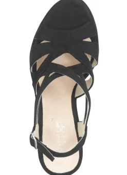 Andrea Conti, modische Damen-Sandaletten, mit verstellbarem Fersenriemchen