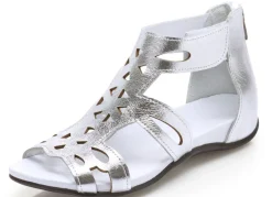 Andrea Conti, modische Damen-Sandalen, aus Leder