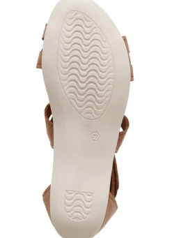 Andrea Conti, modische Damen-Sandalen, aus Leder