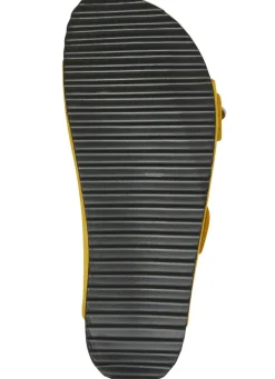 Andrea Conti Pantolette mit bunt bedrucktem Lederfußbett