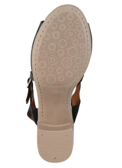 Andrea Conti Sandalette mit Zier-Perforation