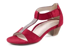 Andrea Conti, schicke Damen-Sandaletten, mit Klettspange