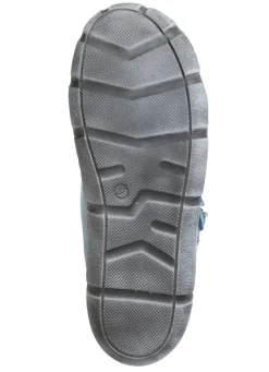 Andrea Conti Schnür-Bootie mit Schaftrand aus kariertem Textil