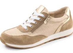 Andrea Conti, sommerliche Damen-Sneaker, Weite G, mit herausnehmbarem Fußbett