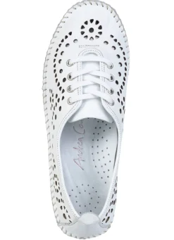 Andrea Conti, sommerliche Damen-Schnürschuhe, Weite G, mit herausnehmbarem Fußbett