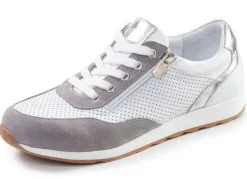 Andrea Conti, sommerliche Damen-Sneaker, Weite G, mit herausnehmbarem Fußbett