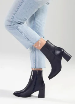 Andrea Conti Stiefelette mit seitlich eingesetztem Gummizug