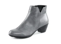 Andrea Conti, trendige Damen-Stiefeletten, mit Reißverschluss