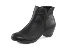 Andrea Conti, trendige Damen-Stiefeletten, mit Reißverschluss