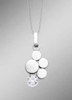 Anhänger aus Titan mit synth. Zirkonia