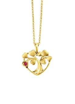 Anhänger Baum in Herz mit Ankerkette