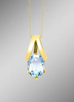 Anhänger mit Blautopas