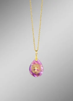 Anhänger mit echt Amethyst