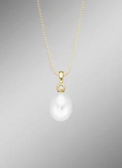 Anhänger mit Süßwasser-Zuchtperle