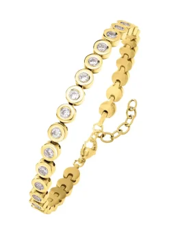 Armband aus Titan mit synth. Zirkonia