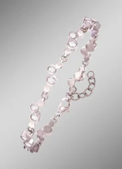 Armband aus Titan mit synth. Zirkonia