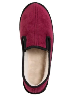 Atmungsaktiver Velours-Hausschuh