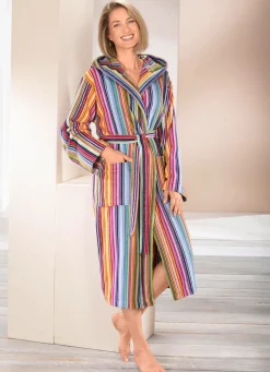 Bademantel mit Kapuze