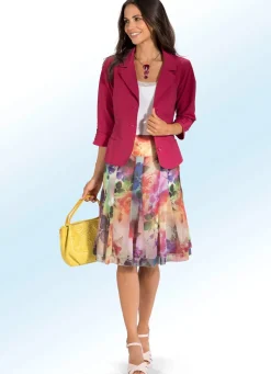 Bahnenrock in aparter Godet-Form