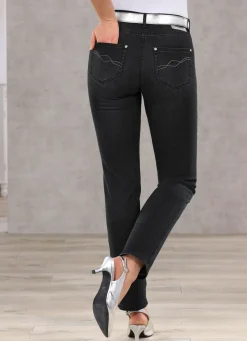 Bauchweg-Jeans in 5-Pocket-Form