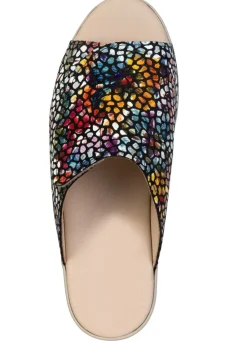 Bequeme Damen-Pantoletten, Weite G, mit Klettverschluss