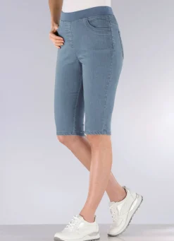 Bermudas mit Jersey-Bund