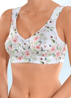 BH mit Floraldessin
