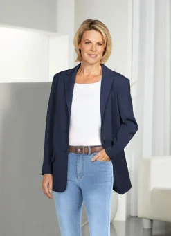 Blazer mit Knopfleiste