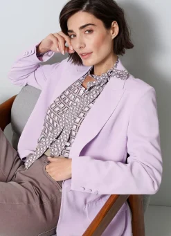 Blazer mit Knopfleiste