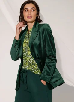 Blazer mit Reverskragen