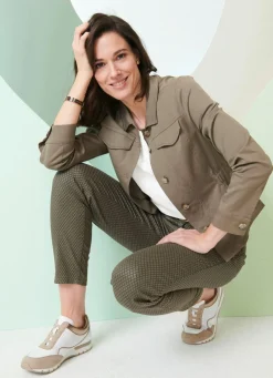 Blazer mit Schubtaschen