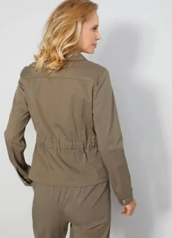 Blazer mit Schubtaschen