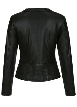 Blazer mit toniger Stickerei