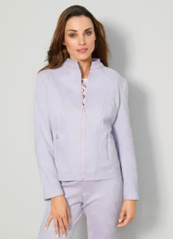 Blazer mit weichem Griff