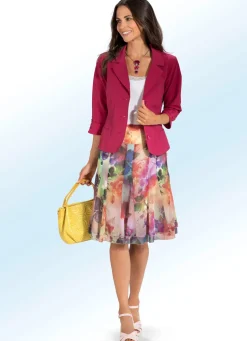 Blusenblazer mit Baumwolle