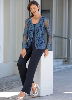 Blusenjacke mit Schmuckknöpfen