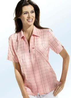 Blusenjacke mit Schulterpolstern