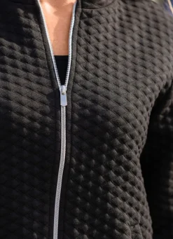 Blusenjacke mit Stehkragen