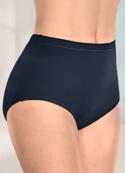 brio lingerie Fünferpack Slips mit elastischen Abschlüssen