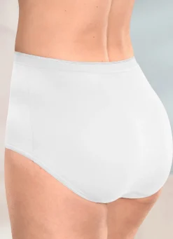 brio lingerie Fünferpack Slips mit elastischen Abschlüssen