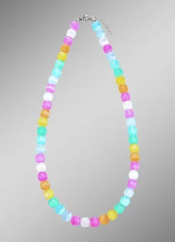 Bunt leuchtende Halskette