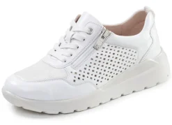 Caprice, sommerliche Damen-Sneaker, Weite K, mit herausnehmbarem Fußbett
