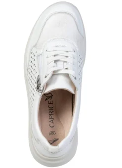 Caprice, sommerliche Damen-Sneaker, Weite K, mit herausnehmbarem Fußbett