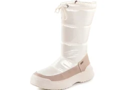 Caprice Stiefel mit schimmerndem Textilmaterial