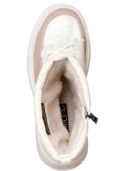 Caprice Stiefel mit schimmerndem Textilmaterial