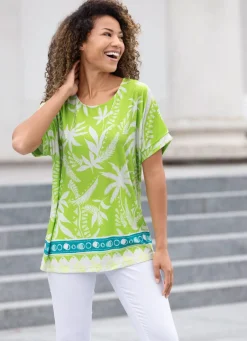 Charmante Shirt-Tunika