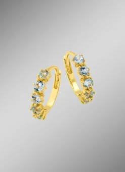 Creolen mit Blautopas